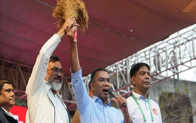 ১২ ফেব্রুয়ারির নির্বাচন দেশ পুনর্গঠনের সুযোগ: তারেক রহমান