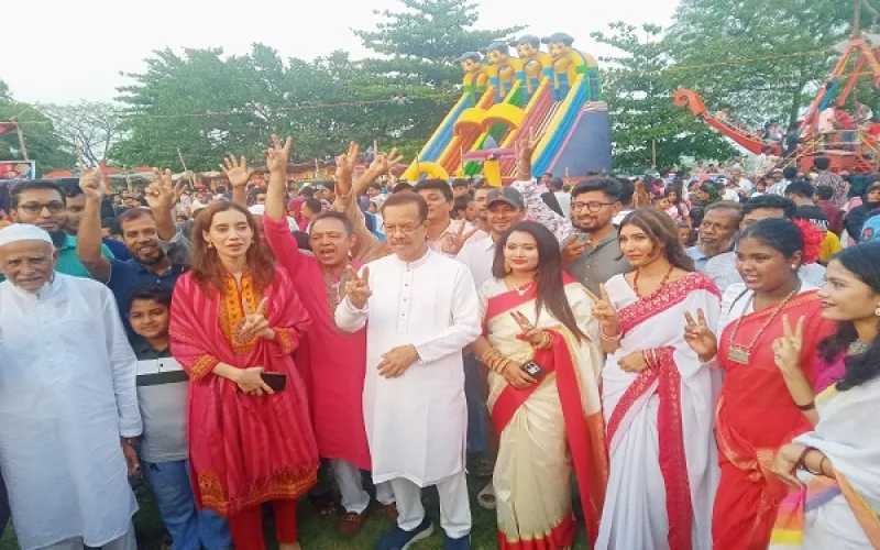 কালীগঞ্জে নেশামুক্ত সমাজের ডাক বৈশাখী মেলায়