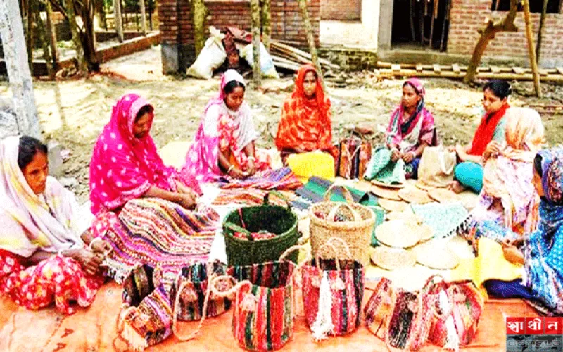 কারিগরি দক্ষতায় বদলে যাচ্ছে গাইবান্ধার প্রান্তিক নারীদের জীবন